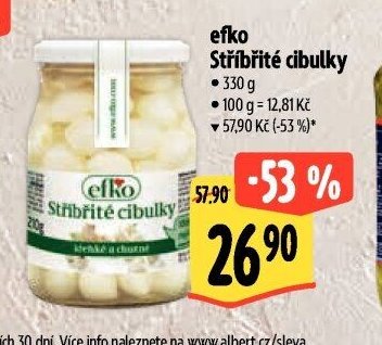 efko Stříbřité cibulky