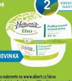 Nature's Promise Bio Zakysaná smetana 15%