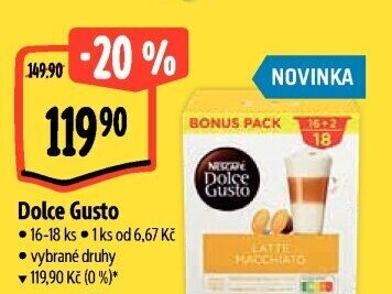 Kapsle Dolce Gusto Nescafé