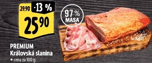 Královská slanina Premium Albertovo uzenářství