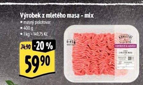 Mleté maso mix Albert