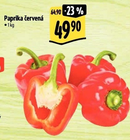 Paprika červená
