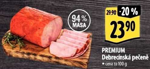 Pečeně debrecínská Premium Albertovo uzenářství