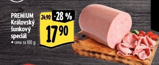 Salám šunkový královský speciál Premium Albertovo uzenářství