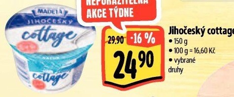 Sýr Cottage Jihočeský Madeta