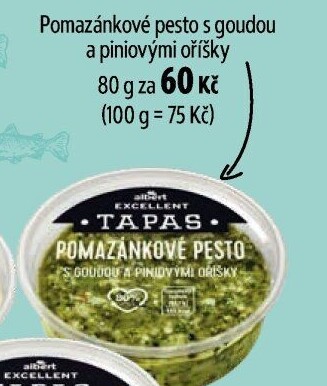 Tapas Pesto Albert Excellent
