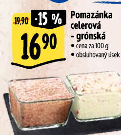 Celerová pomazánka - grónská