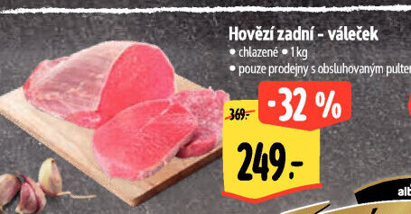 Hovězí zadní váleček