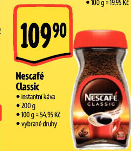 Instantní káva Nescafé Classic