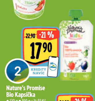 Kapsička Kids Bio Nature'