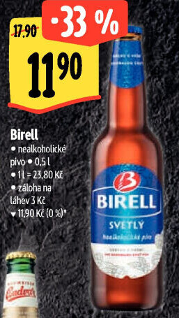 Nealkoholické pivo Birell