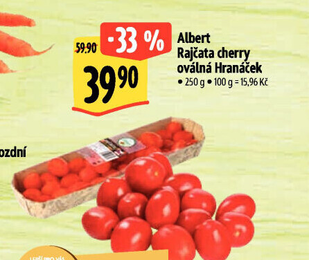 Rajčata cherry Albert