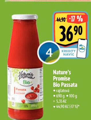 Rajčata pasírovaná Passata Bio Nature'