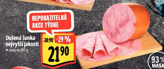 Šunka dušená nejvyšší jakosti