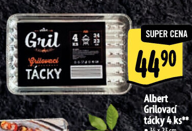 Tácky grilovací Albert Gril