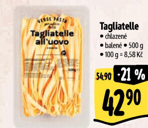 Těstoviny chlazené