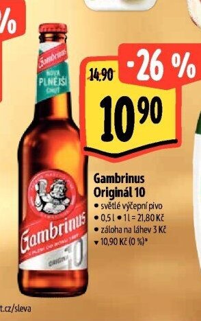 Gambrinus Originál 10
