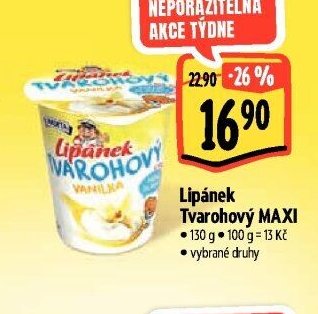 Lipánek Tvarohový MAXI