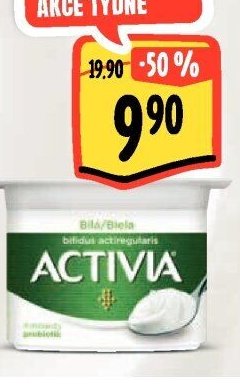 Activia bílá