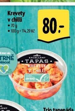 Krevety v chilli