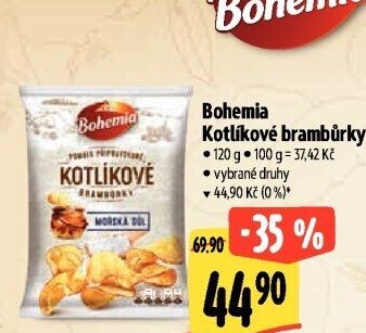 Brambůrky kotlíkové Bohemia Chips