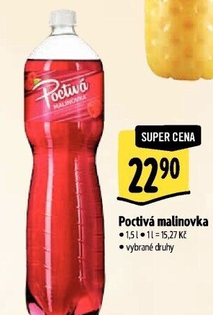 Limonáda Poctivá Poděbradka