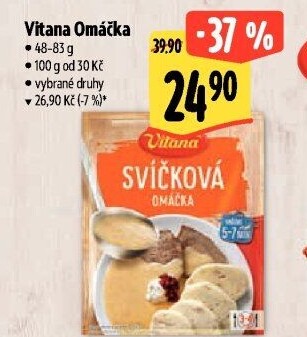 Omáčky instantní Vitana