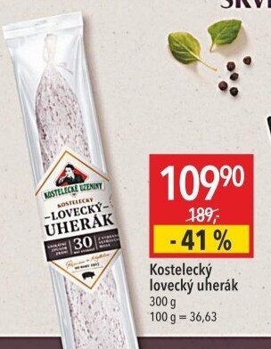 Kostelecký lovecký uherák 300g