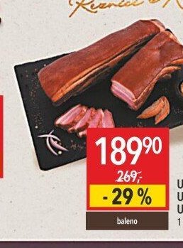 Uzená kýta bez kosti, Uzená rolovaná plec, Uzený bok bez kosti
