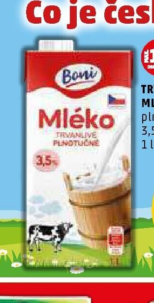 Trvanlivé mléko Boni