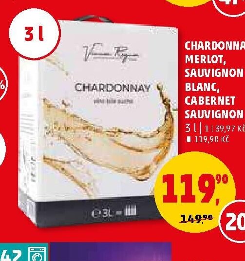 Chardonnay, Merlot, Sauvignon Blanc, Cabernet Sauvignon