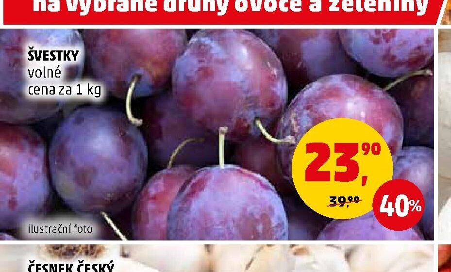 Švestky volné