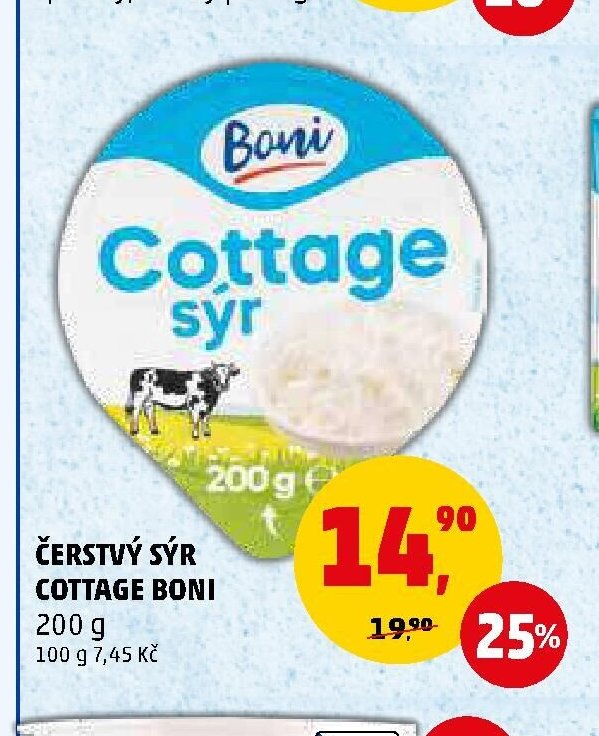 ČERSTVÝ SÝR COTTAGE BONI