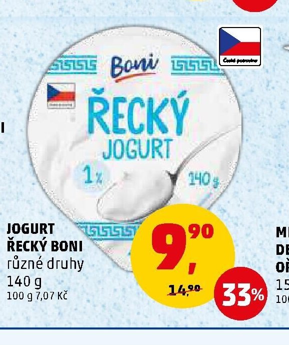 JOGURT ŘECKÝ BONI