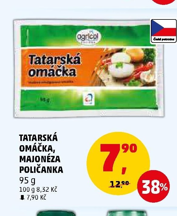 TATARSKÁ OMÁČKA, MAJONÉZA POLIČANKA