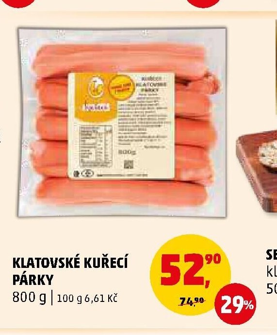KLATOVSKÉ KUŘECÍ PÁRKY