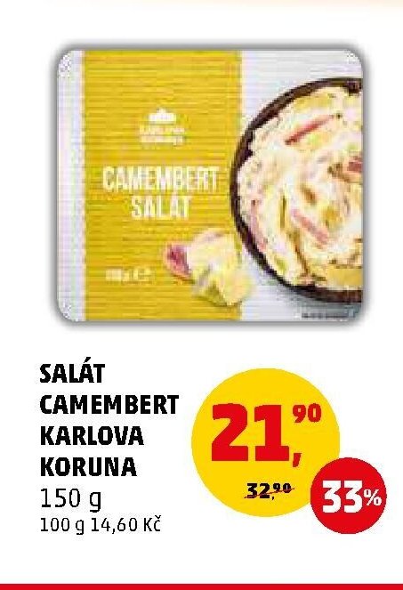 SALÁT CAMEMBERT KARLOVA KORUNA