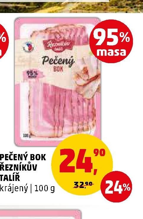 PEČENÝ BOK ŘEZNÍKŮV TALÍŘ