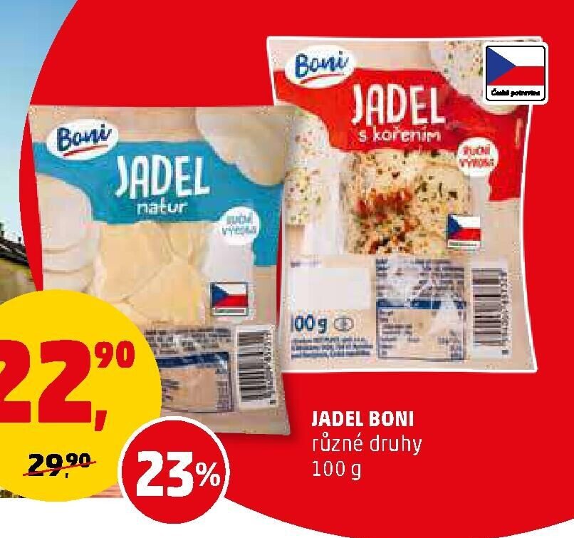JADEL BONI různé druhy