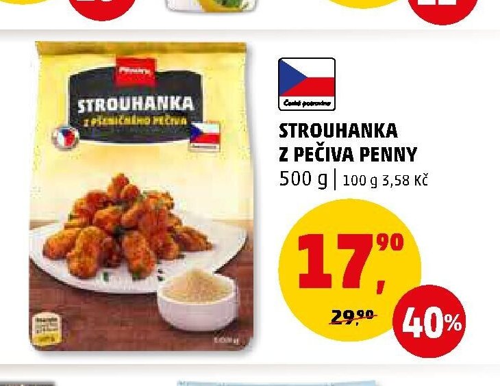 STROUHANKA Z PEČIVA PENNY