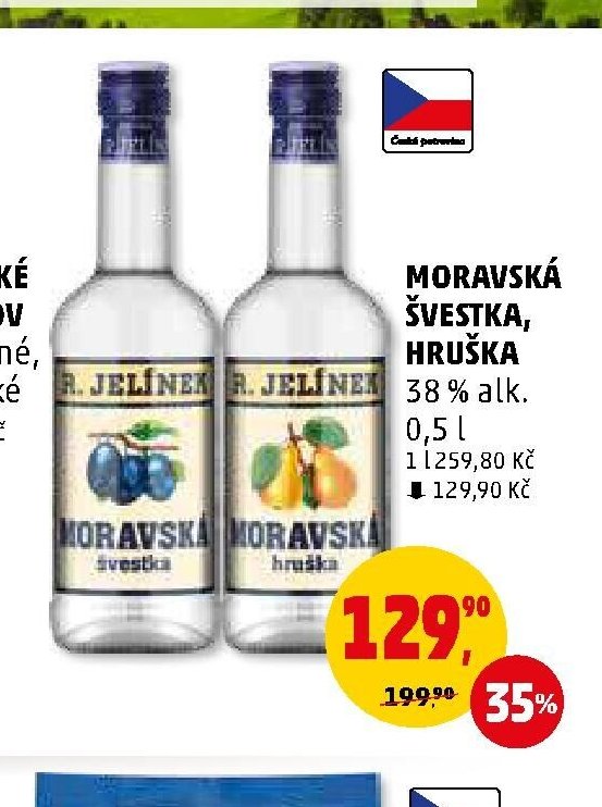 Moravská švestka, hruška