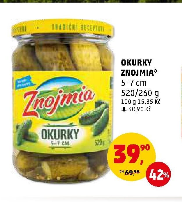 OKURKY ZNOJMIA