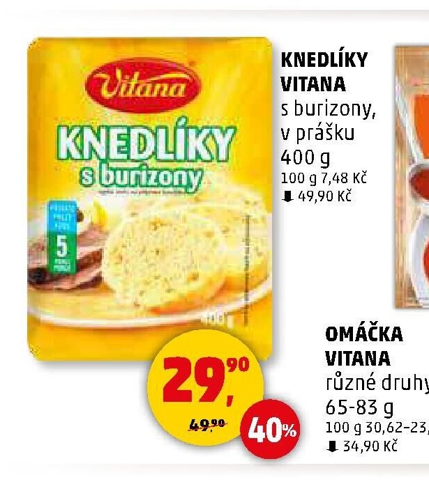 KNEDLÍKY VITANA