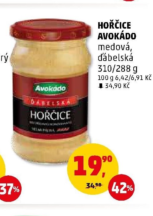 HOŘČICE AVOKÁDO