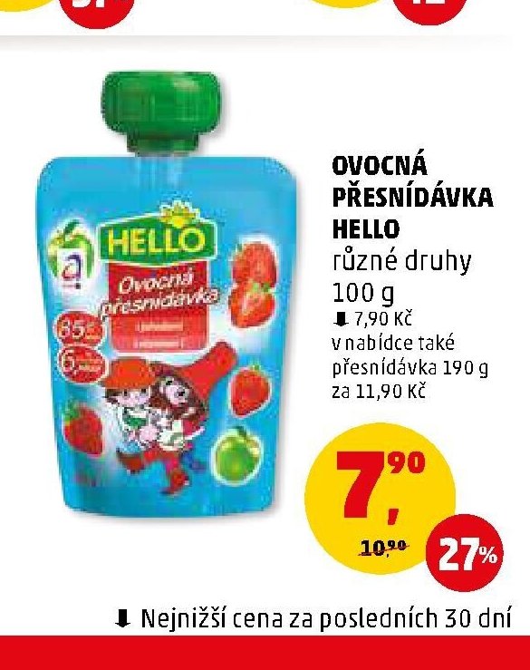 OVOCNÁ PŘESNÍDÁVKA HELLO
