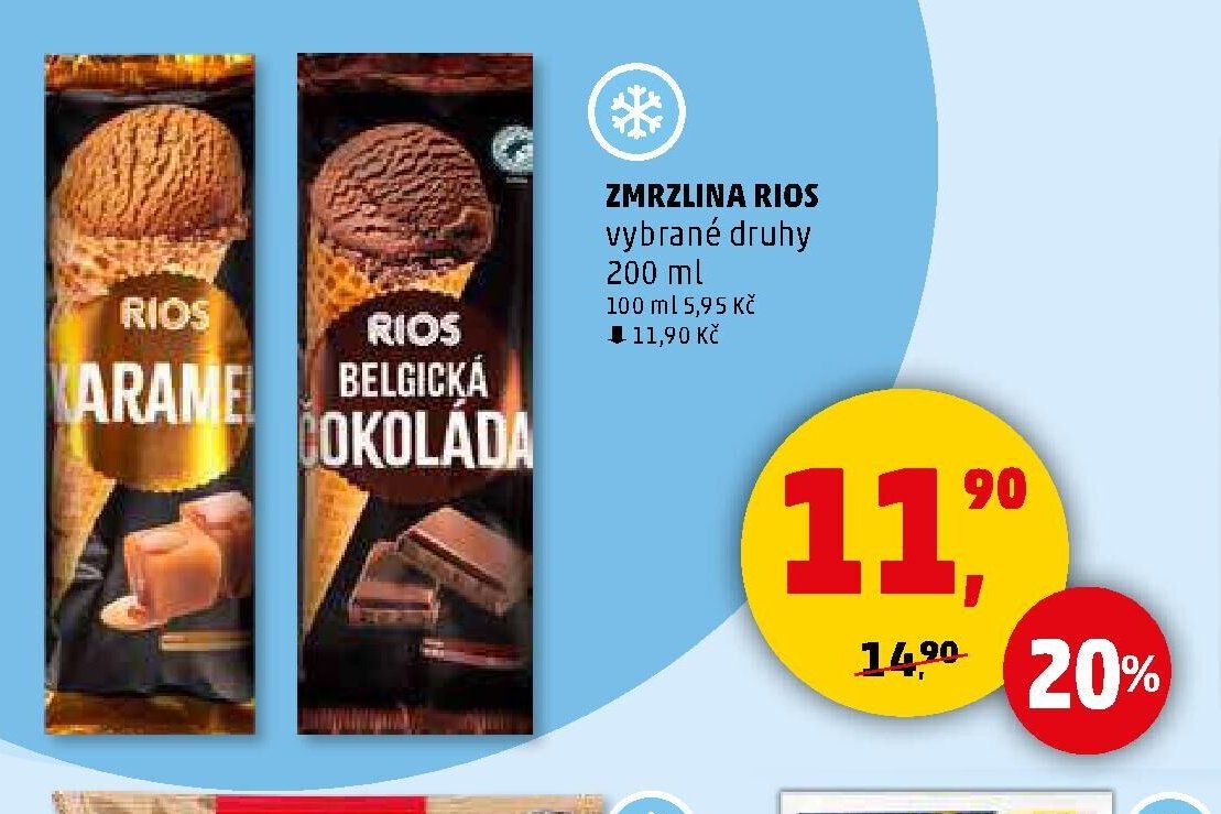 ZMRLZINA RIOS vybrané druhy