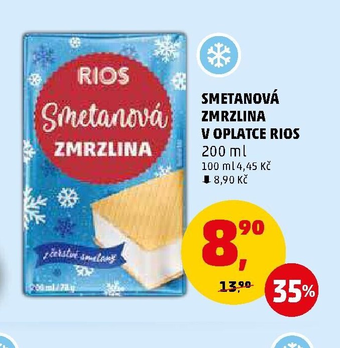 SMETANOVÁ ZMRLZINA V OPLATCE RIOS