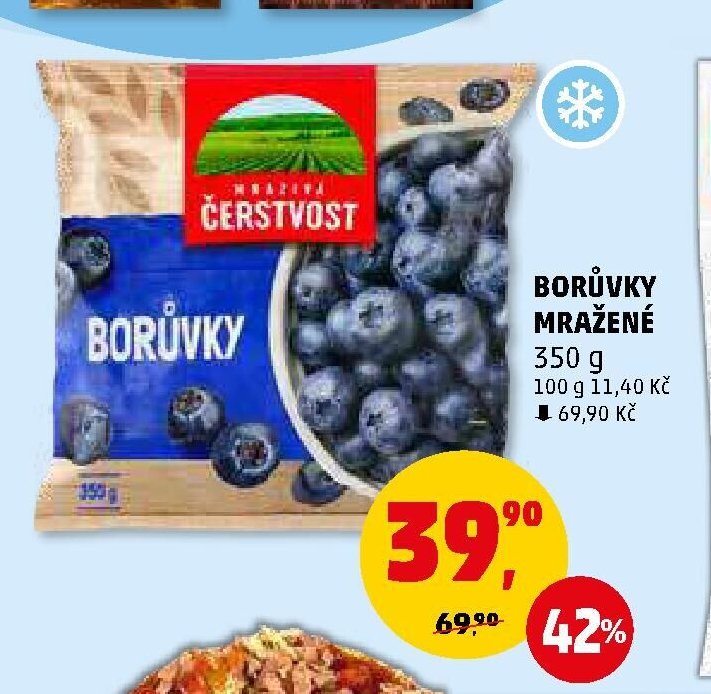 BORŮVKY MRAŽENÉ