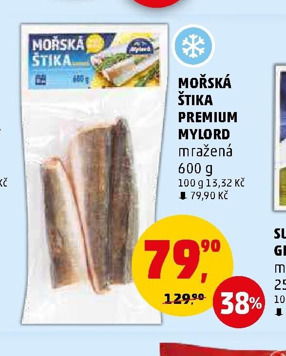 MOŘSKÁ ŠTIKA PREMIUM MYLORD mražená