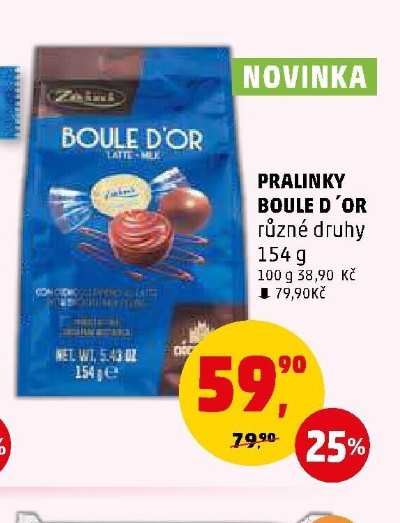 PRALINKY BOULE D´OR
